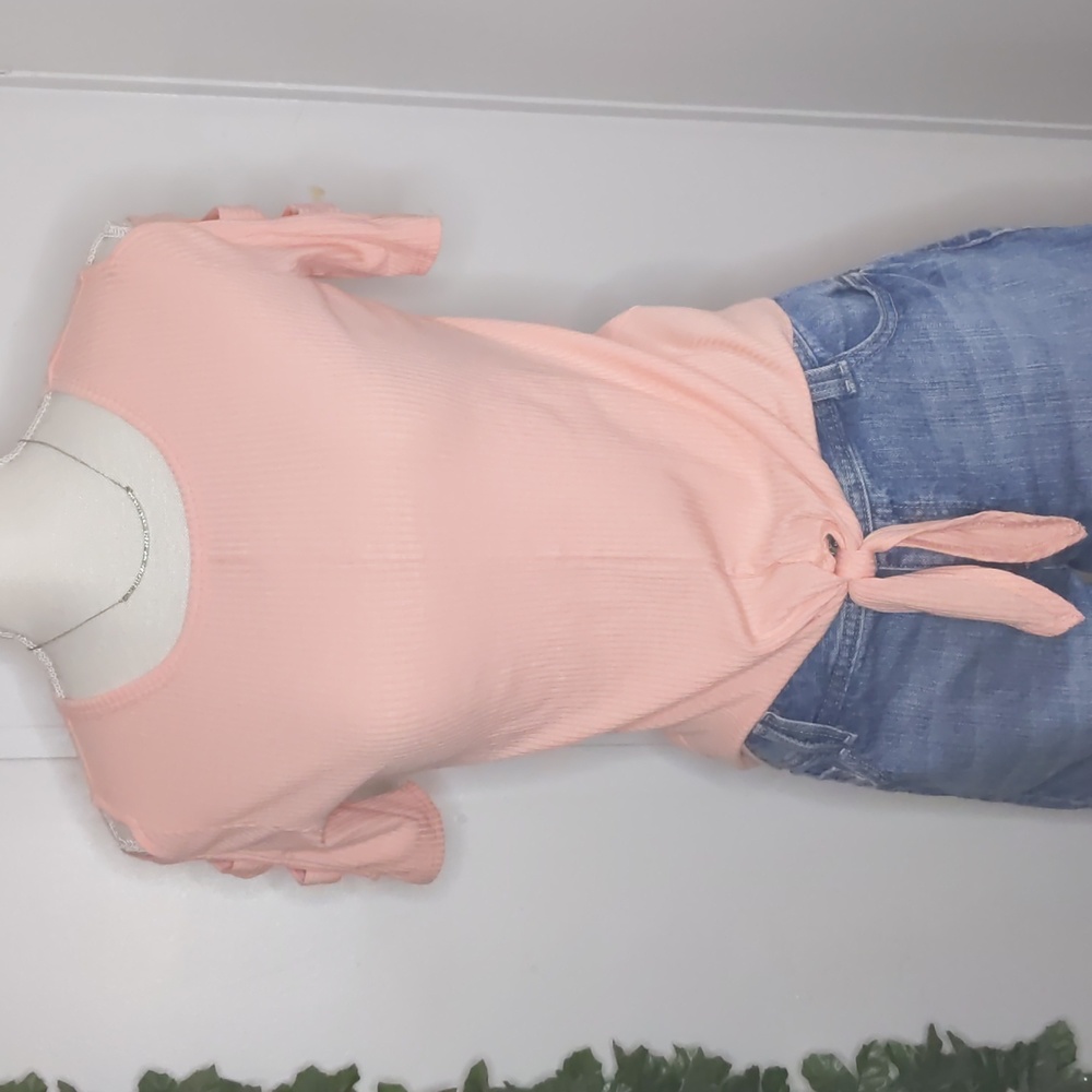 Amy Byer Knotted Top